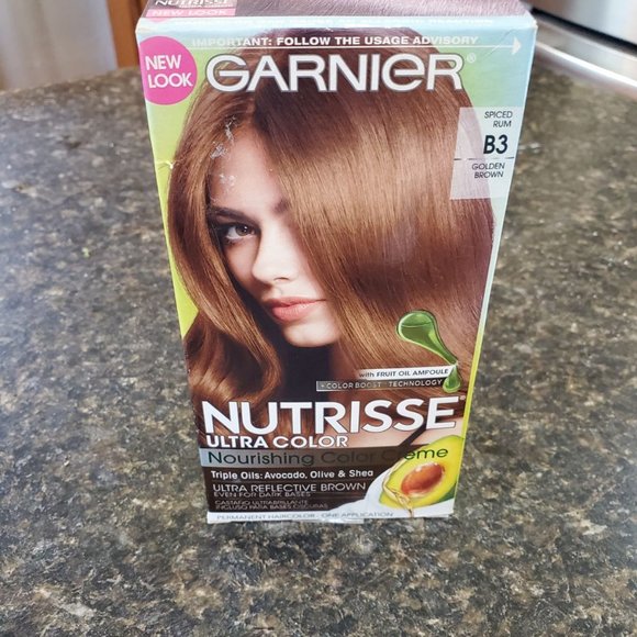 Garnier Ultra Color Gold Brown Hair Dye New SEALED - Picture 1 of 5